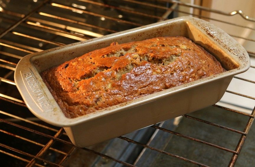 Banana Bread Baking Process by Flavourful Cuisine