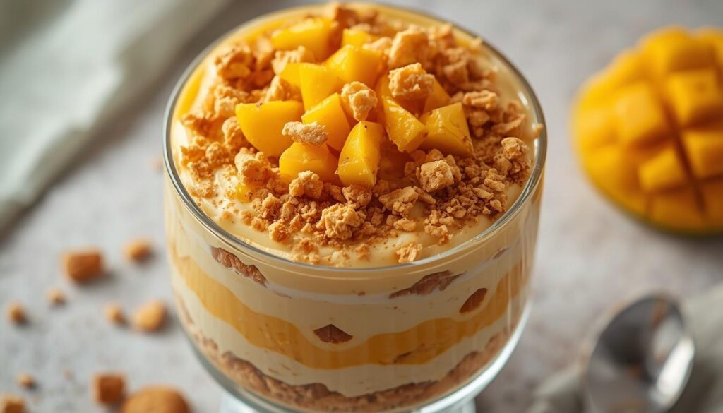 Biscoff Mango Float by Flavourful Cuisine