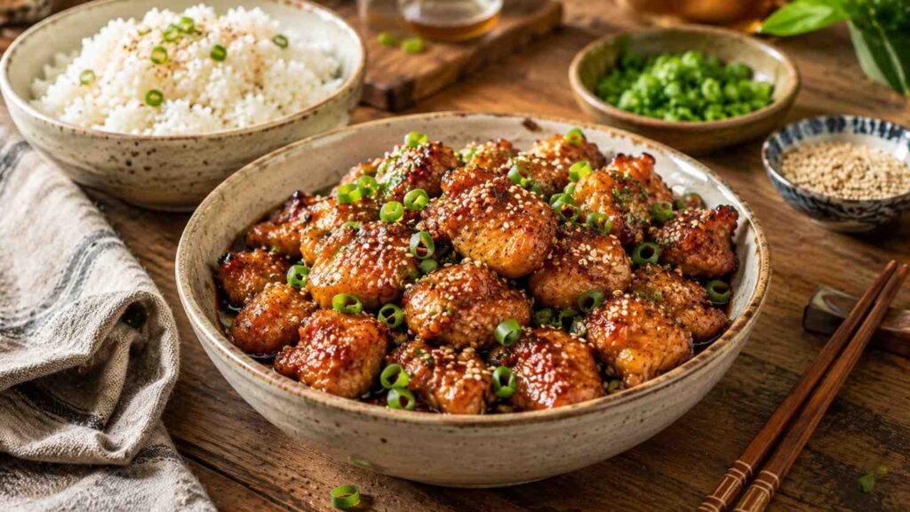Honey Garlic Chicken Recipe by flavourful cuisine