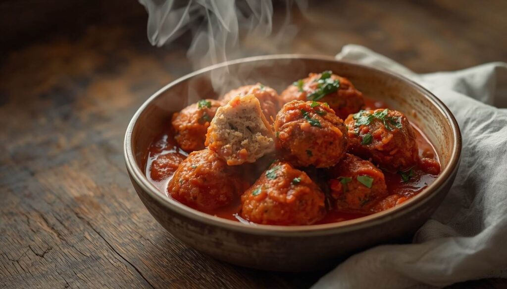 Quick and easy Italian Meatballs recipe by flavourful cuisine
