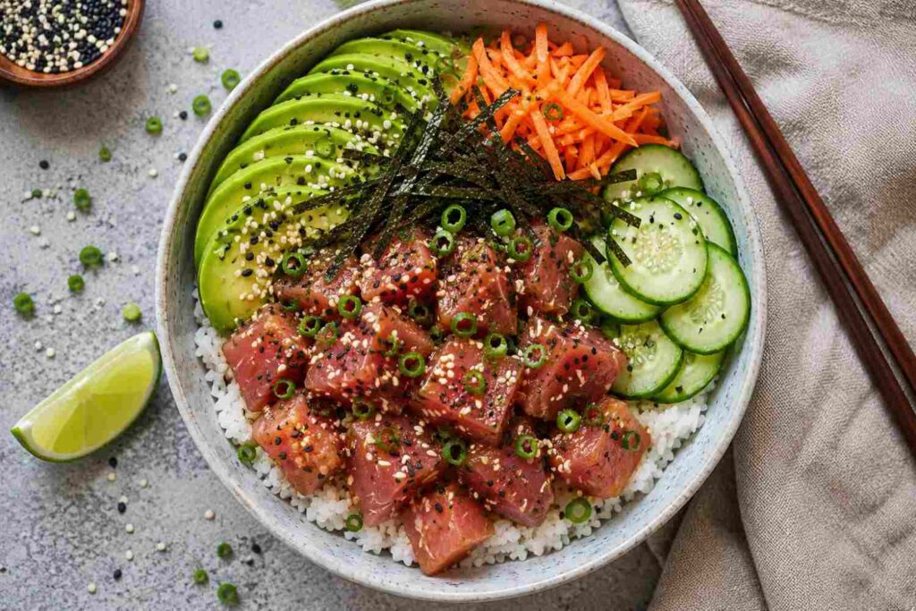 Tuna Rice Bowl by Flavourful Cuisine