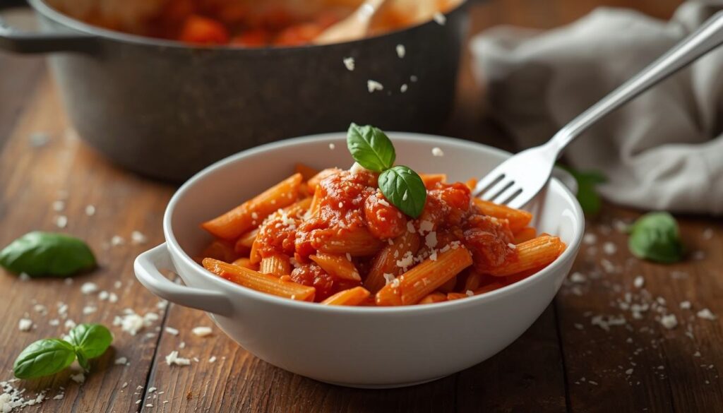 Tomato Pasta Recipe by Flavourful Cuisine